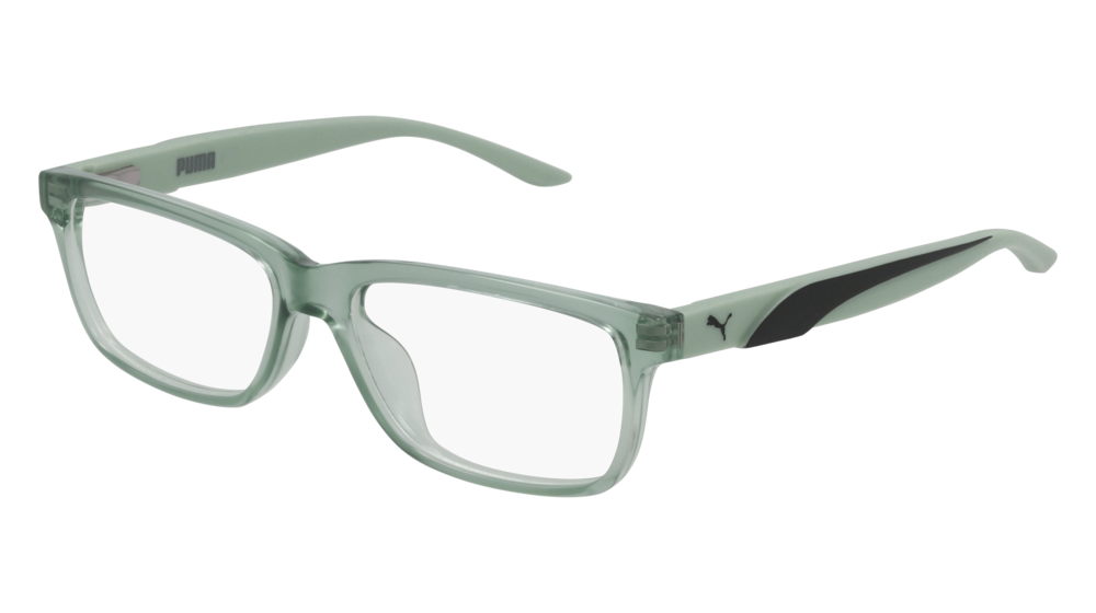 Puma Optical Frame Kid Green Green Transparent