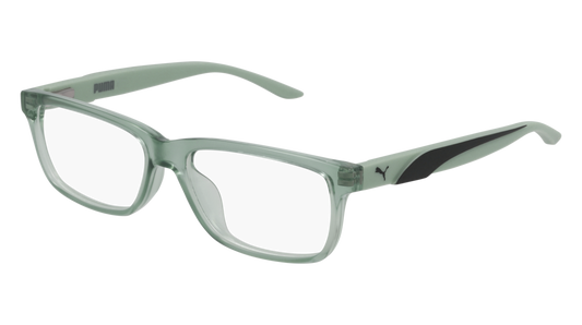 Puma Optical Frame Kid Green Green Transparent