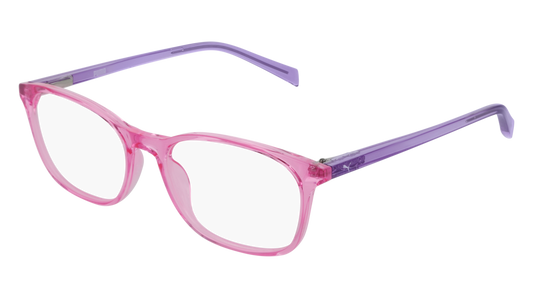 Puma Optical Frame Kid Pink Violet Transparent