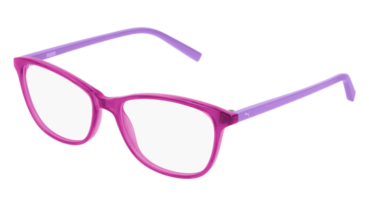 Puma Optical Frame Kid Pink Violet Transparent