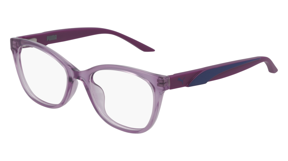 Puma Optical Frame Kid Pink Violet Transparent