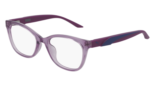 Puma Optical Frame Kid Pink Violet Transparent