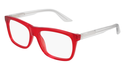 Puma Optical Frame Kid Red Crystal Transparent