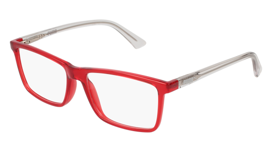 Puma Optical Frame Kid Red Crystal Transparent