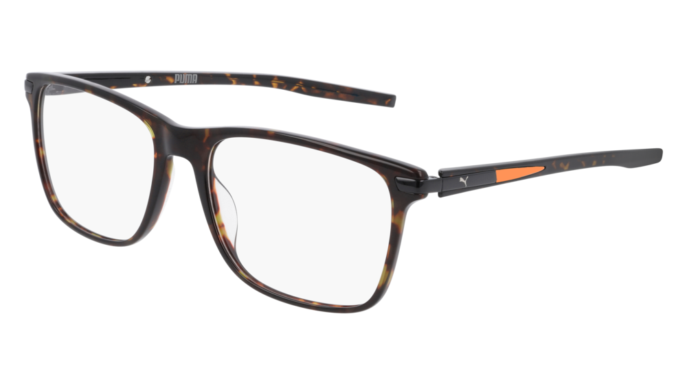 Puma Optical Frame Man Havana Havana Transparent