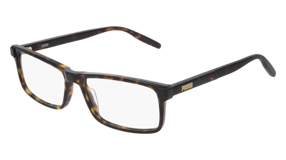 Puma Optical Frame Man Havana Havana Transparent