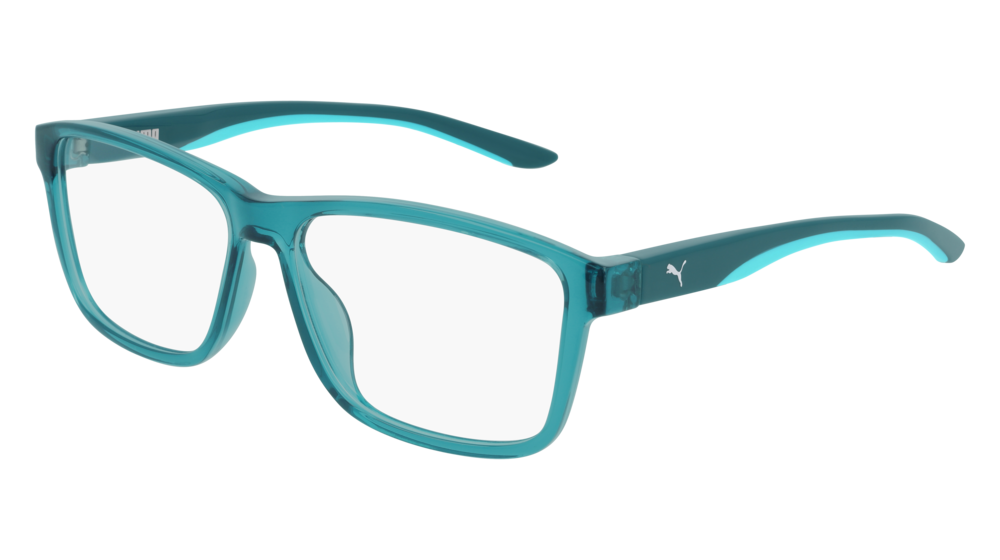 Puma Optical Frame Man Blue Blue Transparent