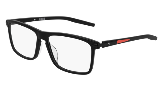 Puma Optical Frame Man Black Black Transparent