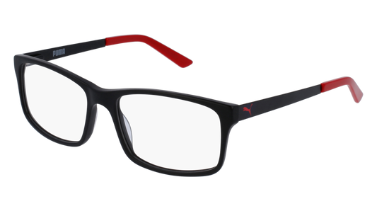 Puma Optical Frame Man Black Black Transparent