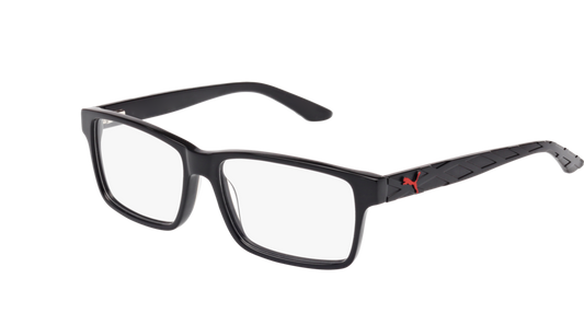 Puma Optical Frame Man Black Black Transparent