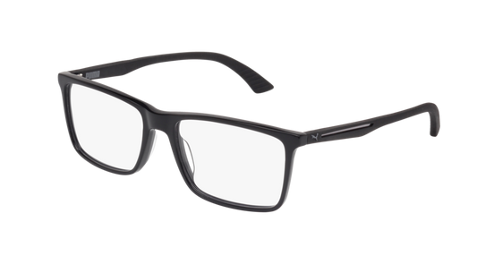 Puma Optical Frame Man Black Black Transparent