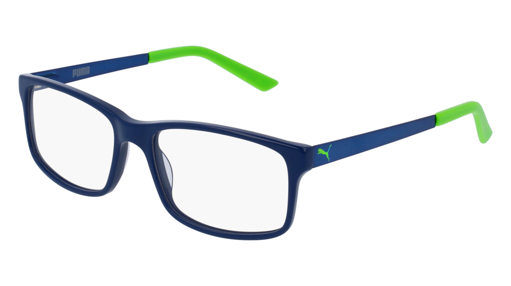 Puma Optical Frame Man Blue Blue Transparent