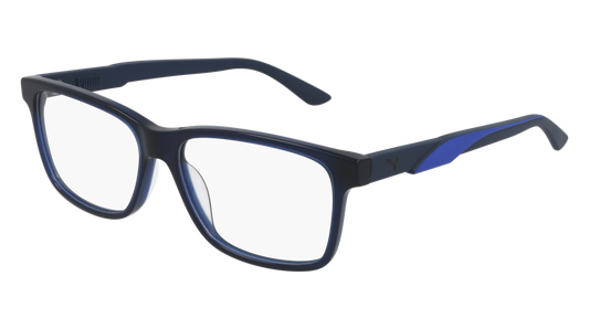 Puma Optical Frame Man Blue Blue Transparent