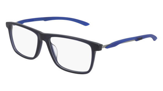 Puma Optical Frame Man Blue Ruthenium Transparent