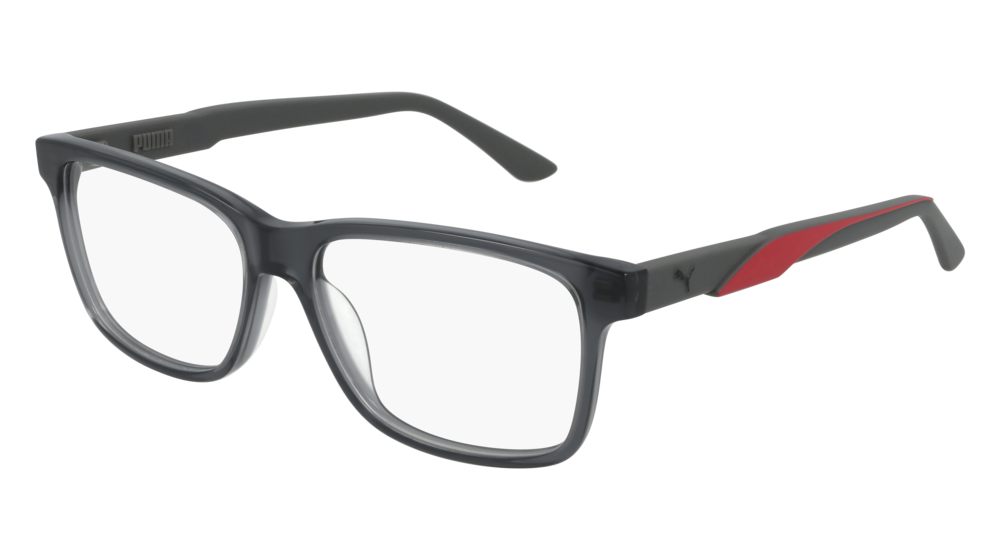 Puma Optical Frame Man Grey Grey Transparent