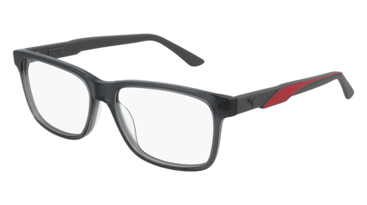 Puma Optical Frame Man Grey Grey Transparent