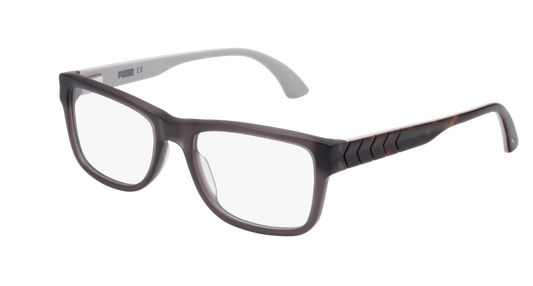 Puma Optical Frame Man Grey Havana Transparent