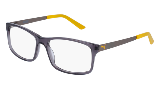 Puma Optical Frame Man Grey Ruthenium Transparent