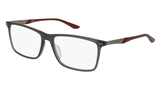 Puma Optical Frame Man Grey Ruthenium Transparent