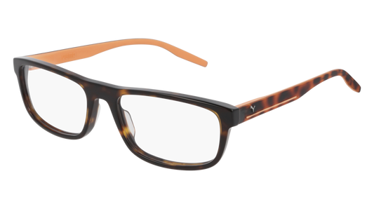 Puma Optical Frame Man Havana Havana Transparent