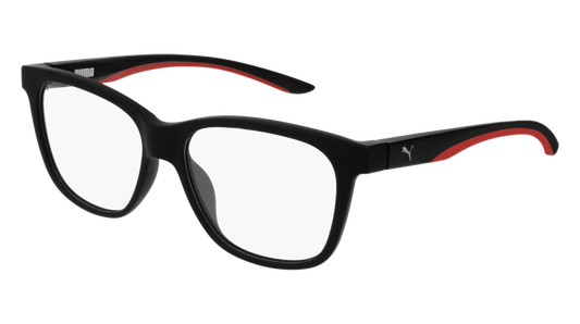 Puma Optical Frame Man Black Black Transparent