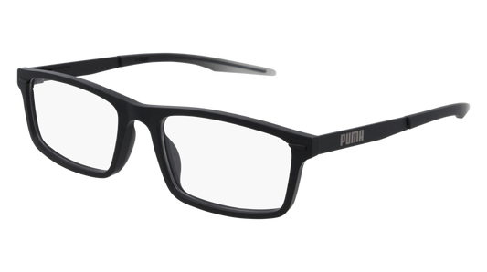 Puma Optical Frame Man Black Black Transparent