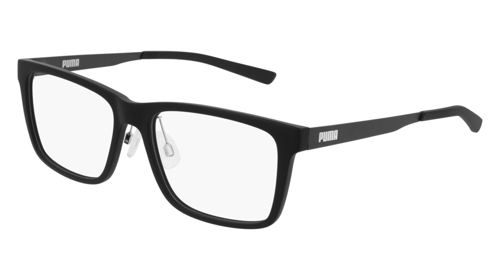 Puma Optical Frame Man Black Ruthenium Transparent