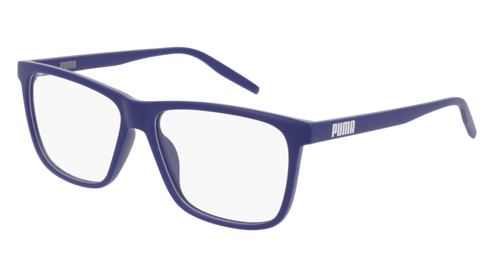 Puma Optical Frame Man Blue Blue Transparent