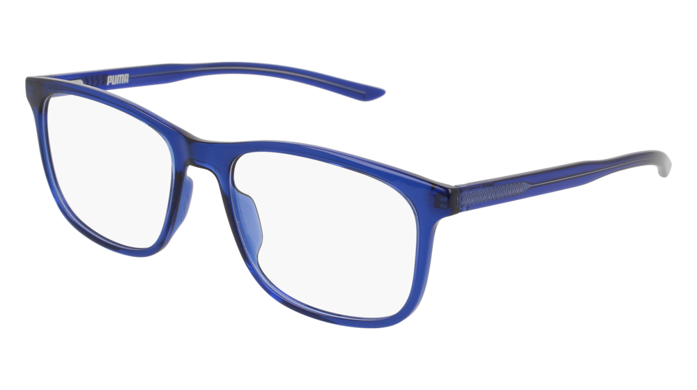 Puma Optical Frame Man Blue Blue Transparent