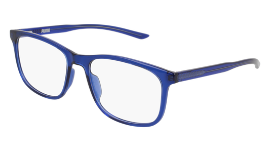 Puma Optical Frame Man Blue Blue Transparent