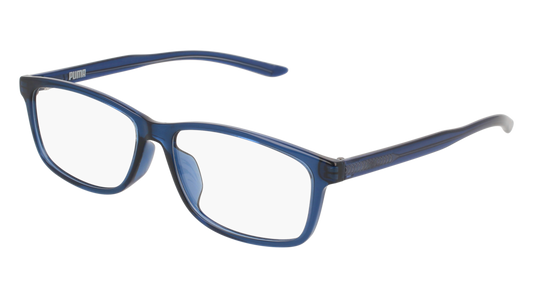 Puma Optical Frame Man Blue Blue Transparent