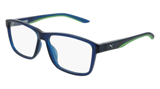 Puma Optical Frame Man Blue Blue Transparent