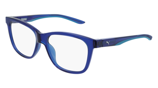 Puma Optical Frame Man Blue Blue Transparent