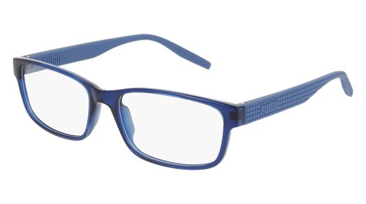 Puma Optical Frame Man Blue Blue Transparent