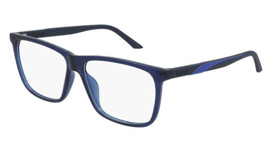 Puma Optical Frame Man Blue Blue Transparent