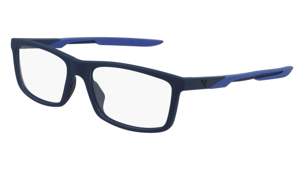 Puma Optical Frame Man Blue Blue Transparent