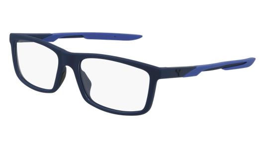 Puma Optical Frame Man Blue Blue Transparent