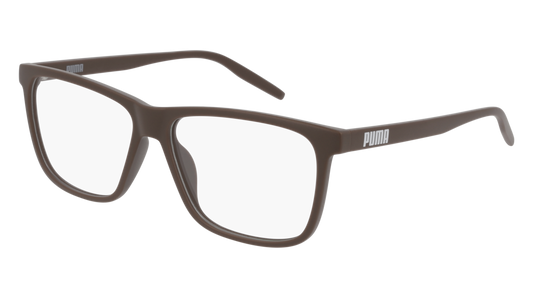 Puma Optical Frame Man Brown Brown Transparent