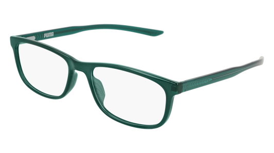 Puma Optical Frame Man Green Green Transparent