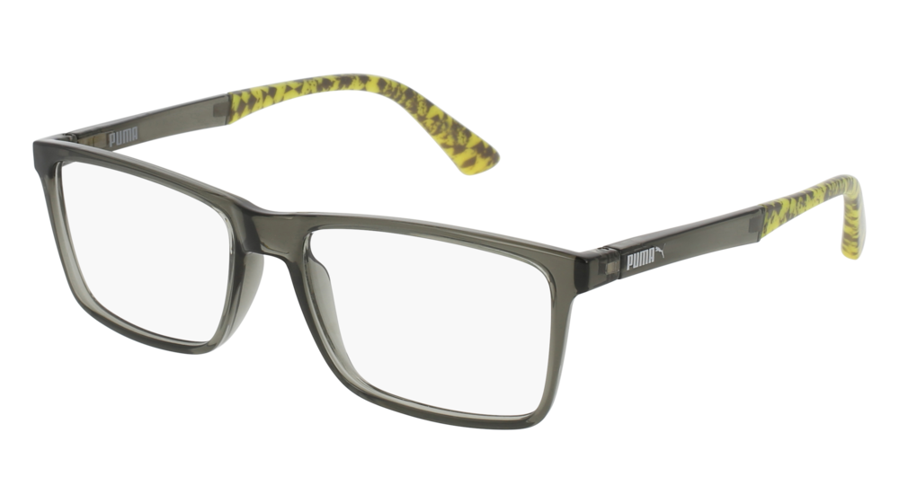 Puma Optical Frame Man Grey Grey Transparent