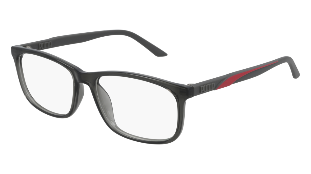 Puma Optical Frame Man Grey Grey Transparent