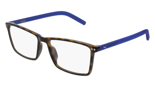 Puma Optical Frame Man Havana Blue Transparent