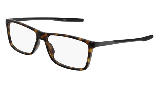 Puma Optical Frame Man Havana Ruthenium Transparent