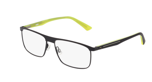 Puma Optical Frame Man Black Black Transparent