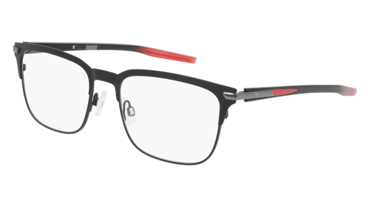 Puma Optical Frame Man Black Black Transparent