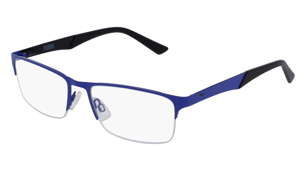 Puma Optical Frame Man Blue Blue Transparent