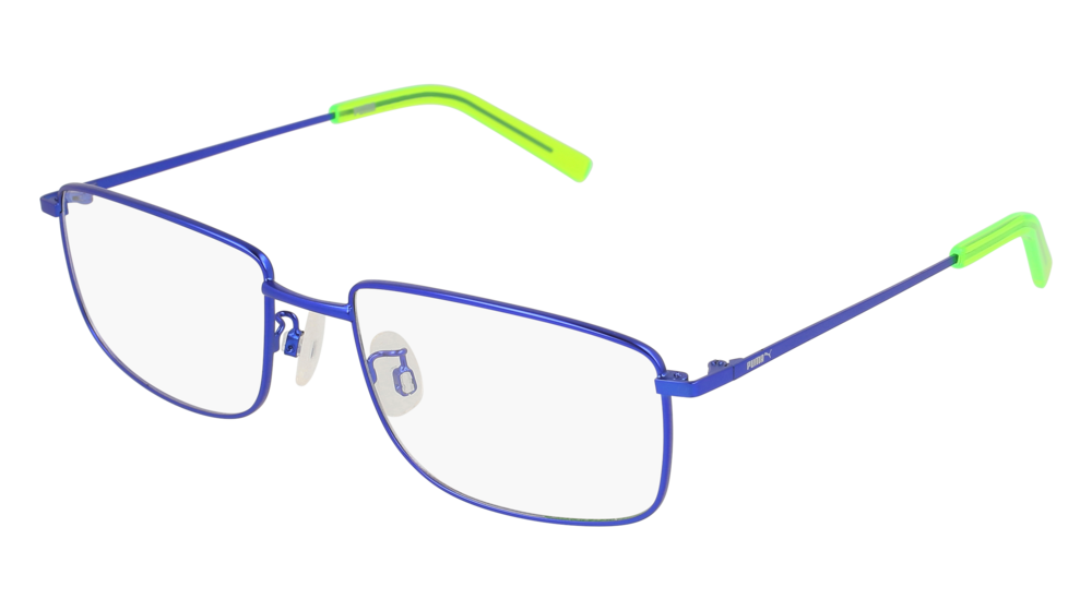 Puma Optical Frame Man Blue Blue Transparent