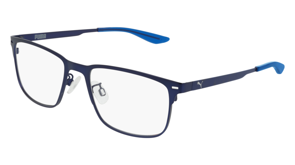 Puma Optical Frame Man Blue Blue Transparent