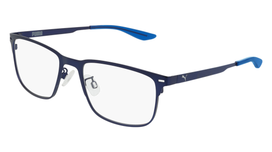 Puma Optical Frame Man Blue Blue Transparent