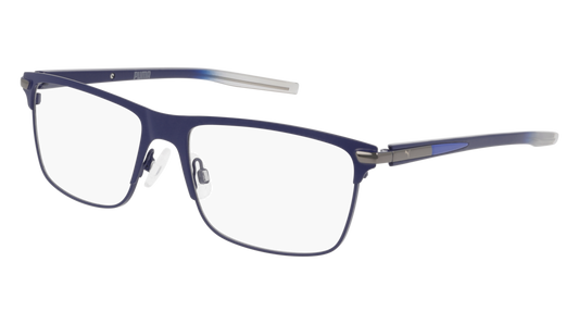 Puma Optical Frame Man Blue Blue Transparent